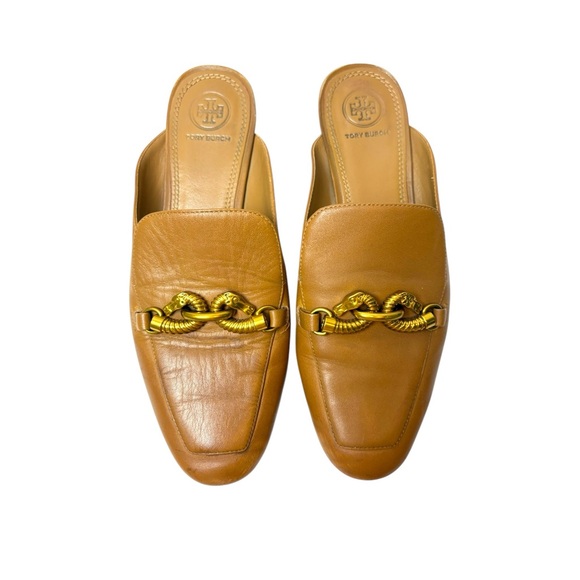 Tory Burch Tan‎ Leather Loafers - Picture 4 of 13